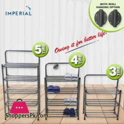 Imperial Heavy Duty 5 Tier Shoe Rack