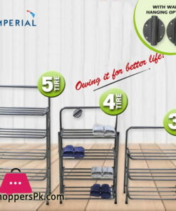 Imperial Heavy Duty 3 Tier Shoe Rack