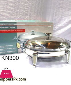 Inox Stainless Steel Oval Warmer 3 Liter KN300