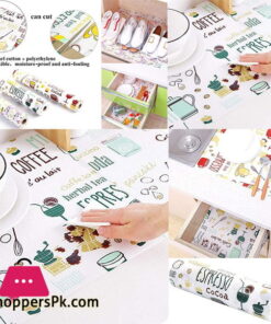 Kitchen Table Mat Drawers Cabinet Shelf Liners Cupboard Placemat Waterproof Oil proof Shoes Cabinet Mat 45 x 160 CM