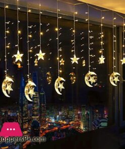 LED Star Curtain String Lights