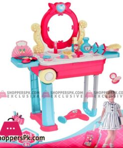 Makeup Vanity Table Kids Girls Toy Toddler Play Set Kit