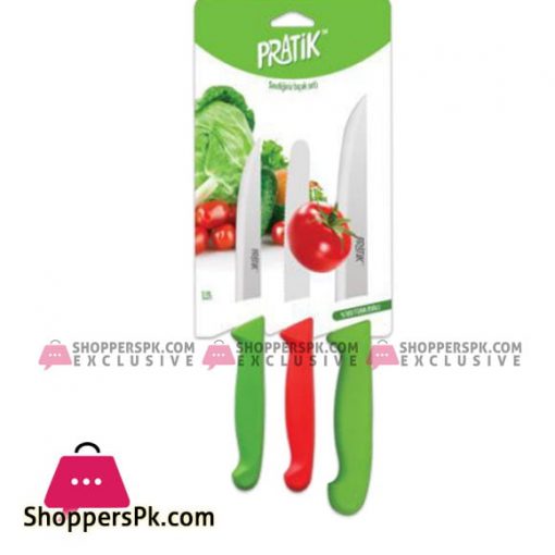 Pirge PRATIK Kitchen Knife 43039 Set 3