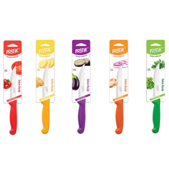 Pirge Pratik Kitchen Knife 12 Cm Serrate 1- Pcs 43014