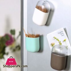 Plastic Toothpick Box with Fridge Magnet