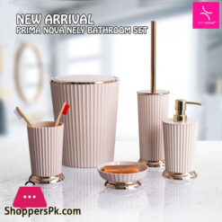 Primanova Nely Bathroom Set White Chrome 7 Primanova Nely Bathroom Set White Chrome