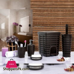 Primanova Palm Bathroom Set Brown