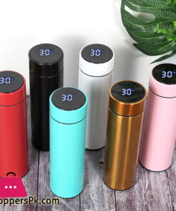 Smart LED Active Temperature Display Indicator Insulated Stainless Steel Hot & Cold Flask Bottle 500ml