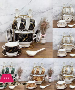 Solicasa 21 Pcs Soup Set with Stand