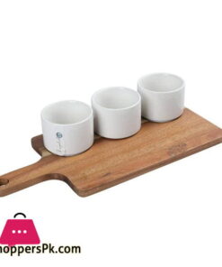 Symphony Acacia Rnd Bowl Set 4-8 6c