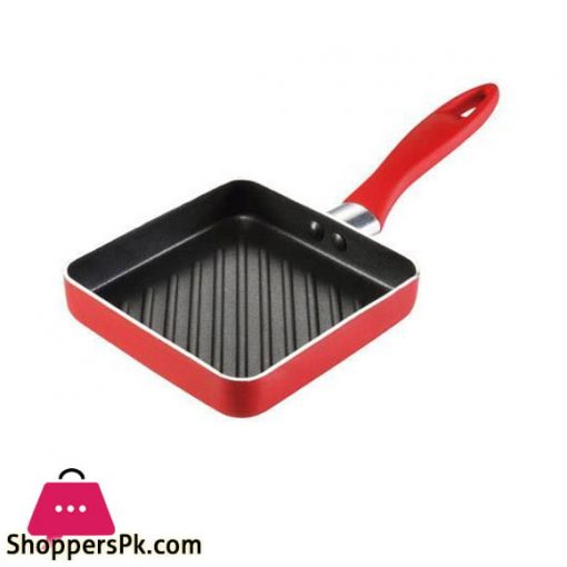 Tescoma Presto GrillFrying Pan Red 12 X 12 CM Italy Made #594003