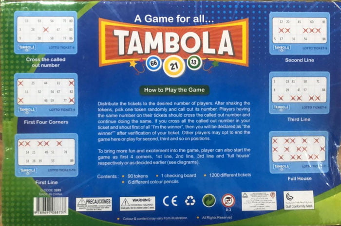 Tombola Game