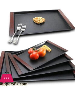 Traditionally Crafted Serving Tray 4 Pcs Set