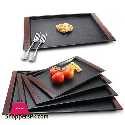 Traditionally Crafted Serving Tray 4 Pcs Set