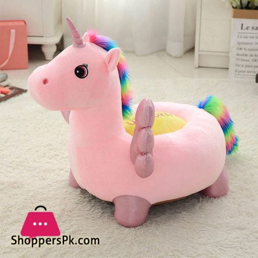 Unicorn Plush Toy Children Sofa Baby Seat