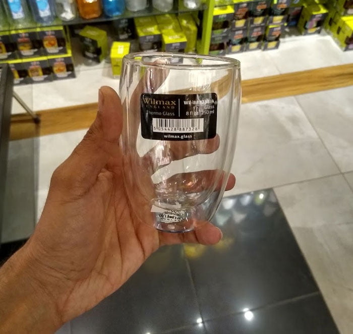 Wilmax Thermo Glass Double Wall Glass 250 Ml One-Piece