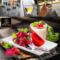 Wilmax Thermo Glass Double Wall Glass 300 Ml One-Piece
