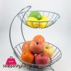 2 Tiers Stainless Steel Fruit Basket