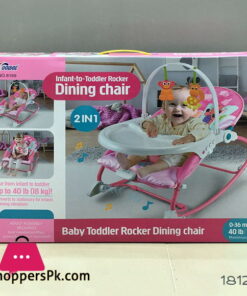 2 in 1 Infant-to-Toddler Rocker Dining Chair 18126