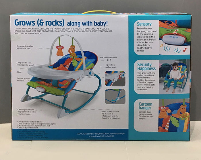 2 In 1 Infant-To-Toddler Rocker Dining Chair 18126