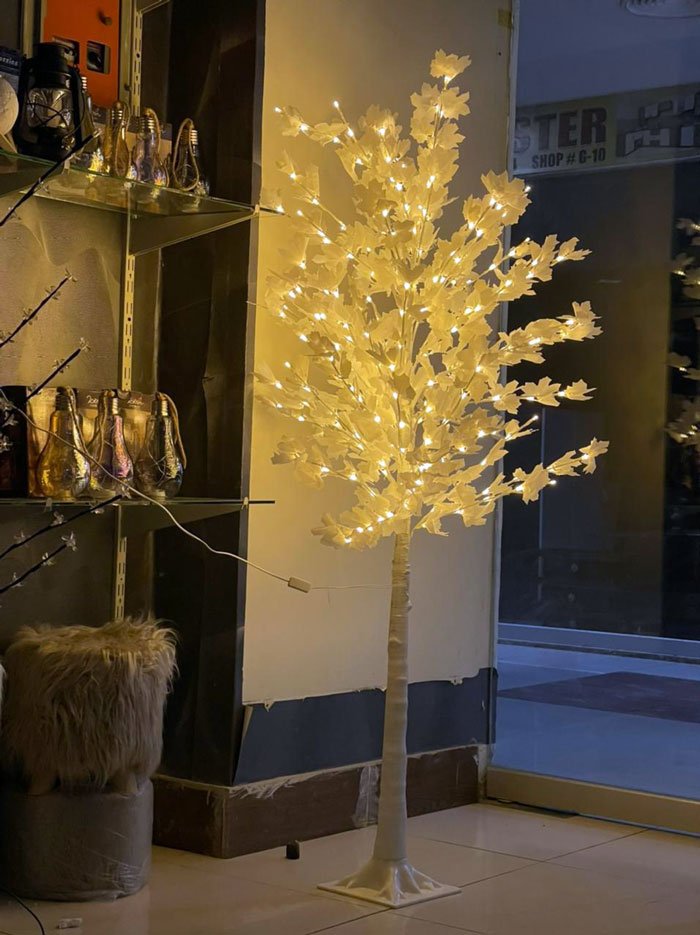 Artificial Led Tree Plant 250 Leds 6 Feet Height