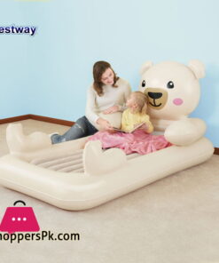 Bestway DreamChaser Teddy Bear Kids Airbed Toddlers Inflatable Bed - 67712