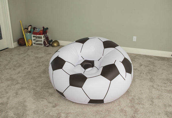 Bestway Inflattable Beanless Soccer Ball Chair 75010