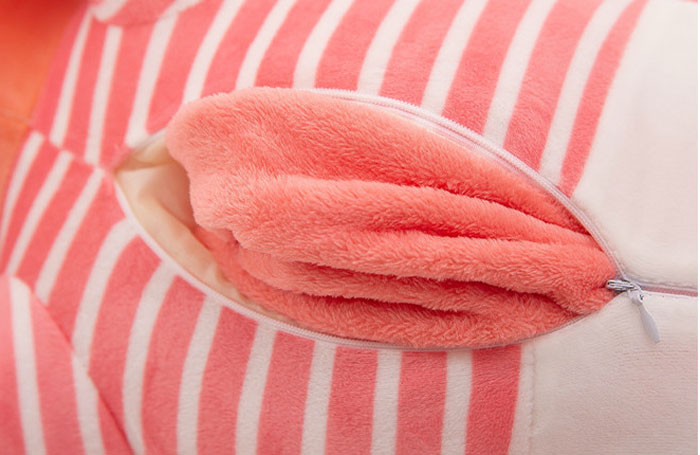 Cute Husky Soft Dog Plush Pillow &Amp; Blanket Set