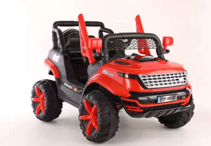 Electric Rechargeable Range Rover Toy Car For Kids With Lights And Music With Remote Control Ttf-6622