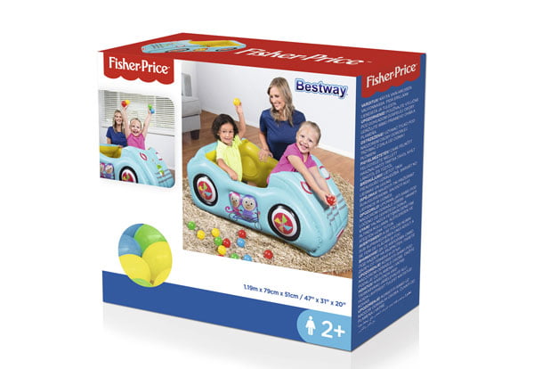 Fisher Price Inflatable Sports Car -25 balls 93535