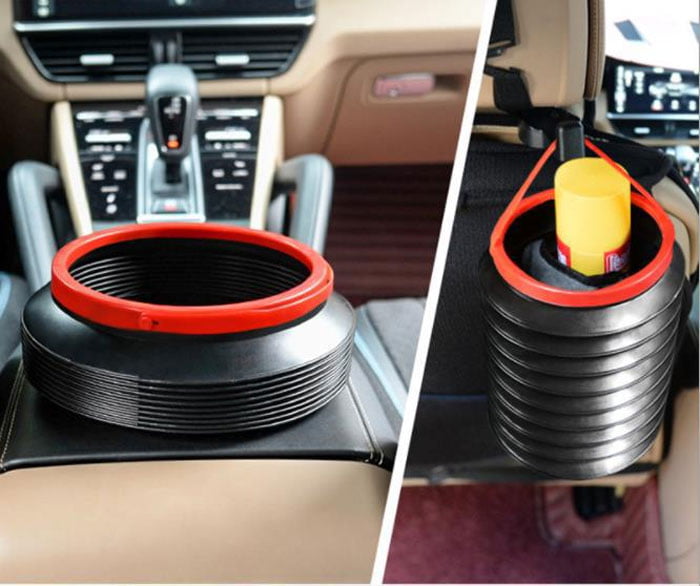 Foldable Dustbin (4Litre) Car &Amp; Home Trash Can