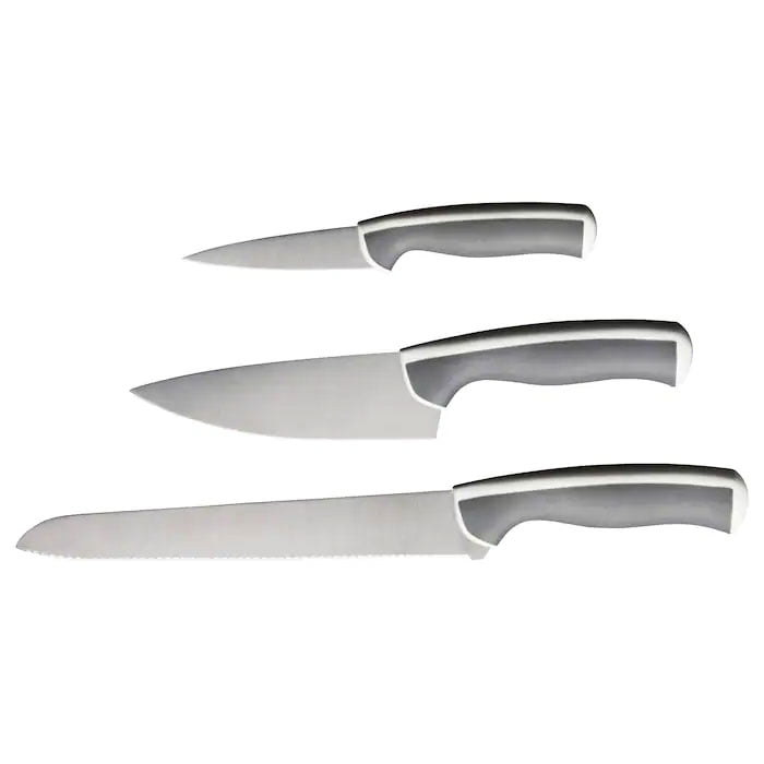 Ikea Andlig 3-Piece Knife Set Light 7 Ikea Andlig 3-Piece Knife Set Light