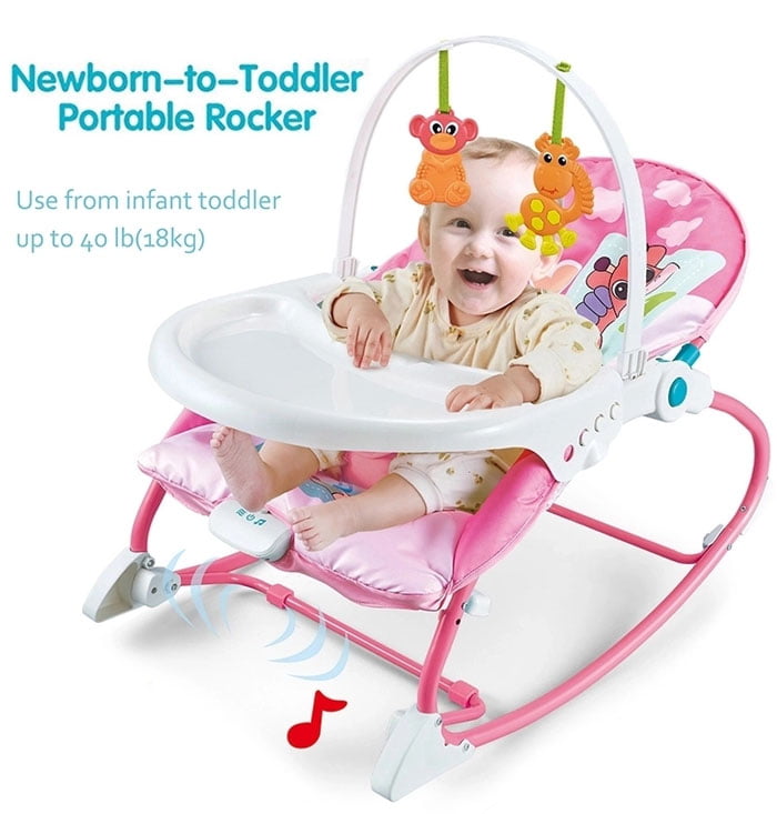 Infant To Toddler Rocker Dining Chair 8588