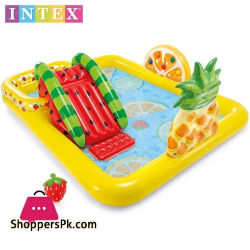 Intex Fun 'n Fruity Inflatable Play Center for Ages 2+ - 57158