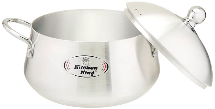 Kitchen King Julia Belly Pot Stock Pot With Lid 11.6 Liter - 28 Cm