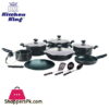 Kitchen King Trend Non-Stick Cookware Set 15 Pcs