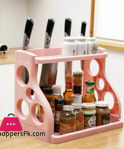 Kitchen Organizer Holder Storage Spice Rack Shelf Dish Stuff House Cutlery