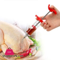 Marinade Injector Chicken Flavor Syringe Cooking Sauce Injection Tool BBQ Meat Syringe