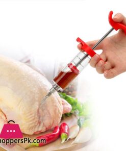 Marinade Injector Chicken Flavor Syringe Cooking Sauce Injection Tool BBQ Meat Syringe