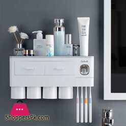 Multi-Functional Toothbrush Holder