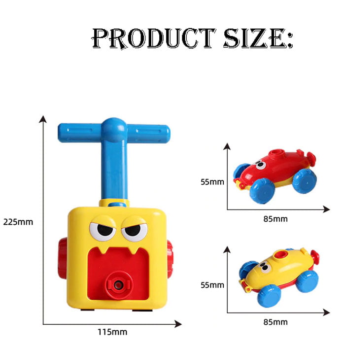 Power Balloon Car Toy