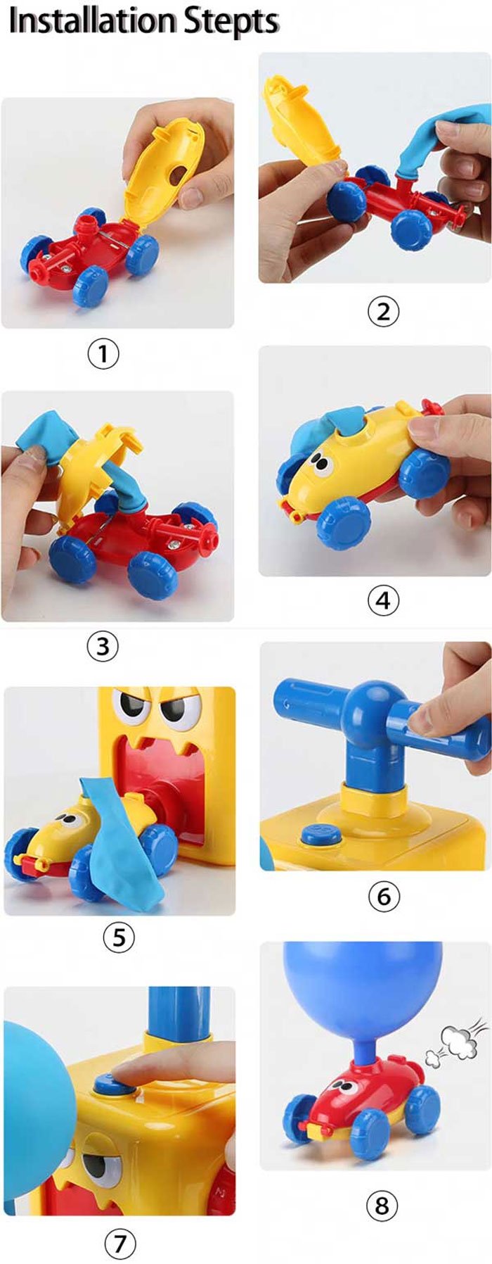 Power Balloon Car Toy