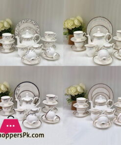 Royal Orchid Bone China 24 Pieces ( 6 Person Serving)