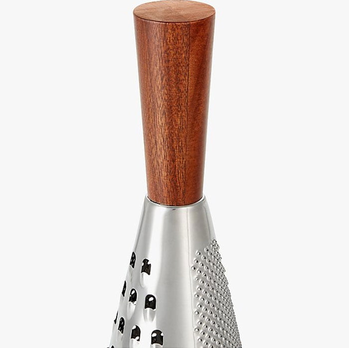 Stainless Steel Cone Grater 4.25 Inch Diameter x 11 Inch