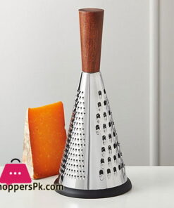 Stainless Steel Cone Grater 4.25 Inch Diameter x 11 Inch