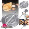 Tortita Chapati Maker - Aluminium Dough Press Heavy Duty Restaurant Tool 8 - inch