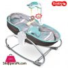 ibaby 3 in 1 Rocker Newborn Baby Rocking Chair Multifunctional Music Electric Swing Baby Comfort Chair Baby Cradle Suitable For 0-3 Years Old 68148
