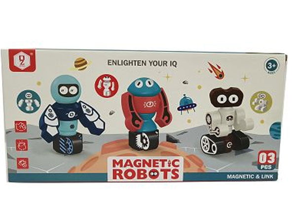 Magnetic Robots 03 Pieces
