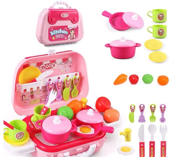 Super-Ele Little Kitchen Set For Kid