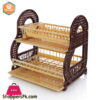 2-Tier Maya Dish Drainer Rack ( Plate Rack ) Iran Made